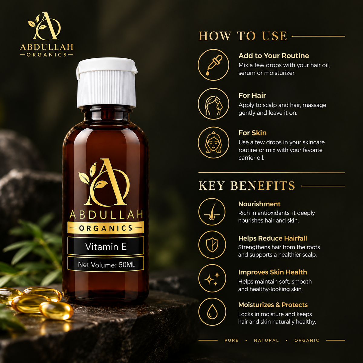 Vitamin E (Tocopheryl Acetate) | 50ml
