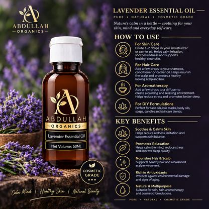 Lavender Essential Oil | 50ml