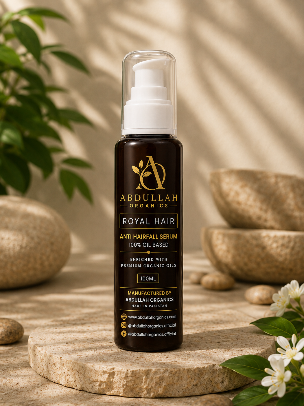 ROYAL HAIR | Anti Hairfall Oil-Based Serum | Helps Regrowth & Nourish Hairs