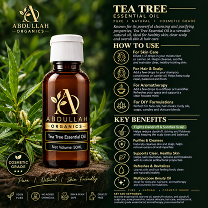 Tea Tree Essential Oil | 50ml